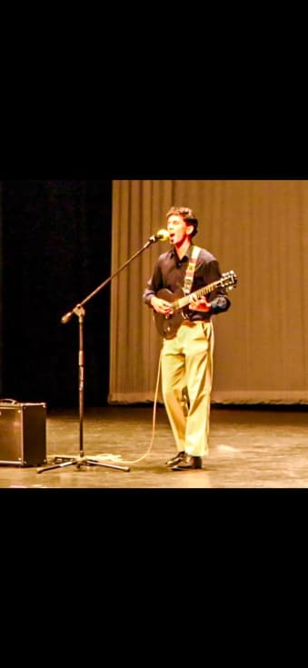 Solo performance at Panther Creek Talent Show